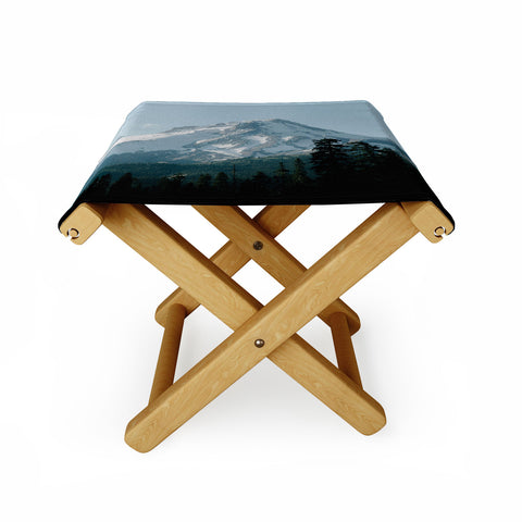 Hannah Kemp Blue Mount Hood Folding Stool