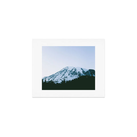 Hannah Kemp Blue Rainier Art Print