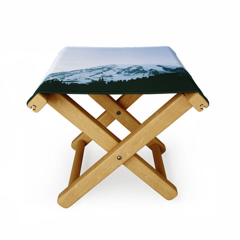 Hannah Kemp Blue Rainier Folding Stool