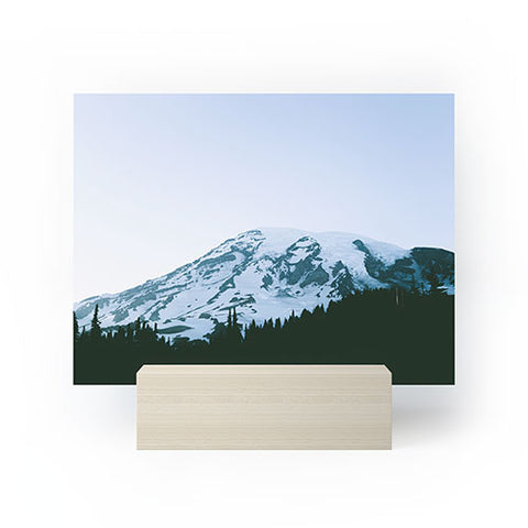 Hannah Kemp Blue Rainier Mini Art Print