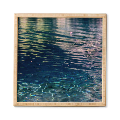 Hannah Kemp Blue Water Framed Wall Art