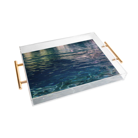 Hannah Kemp Blue Water Acrylic Tray