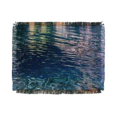 Hannah Kemp Blue Water Throw Blanket