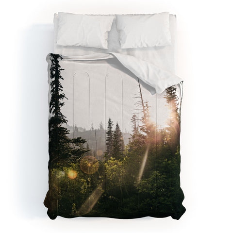 Hannah Kemp Bright Forest Comforter