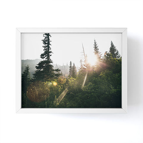 Hannah Kemp Bright Forest Framed Mini Art Print