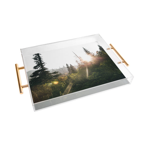 Hannah Kemp Bright Forest Acrylic Tray