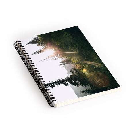 Hannah Kemp Bright Forest Spiral Notebook