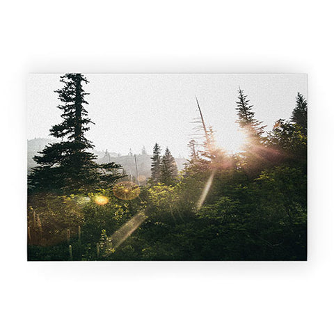 Hannah Kemp Bright Forest Welcome Mat