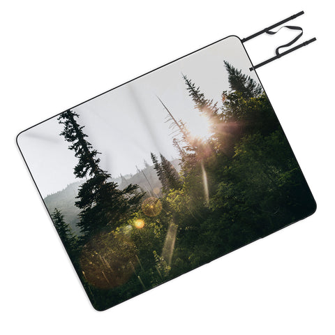 Hannah Kemp Bright Forest Picnic Blanket