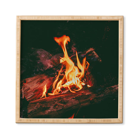 Hannah Kemp Campfire Framed Wall Art