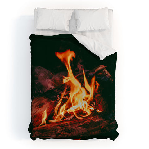 Hannah Kemp Campfire Duvet Cover