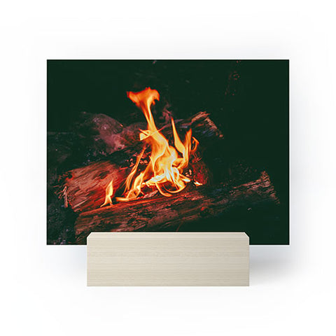 Hannah Kemp Campfire Mini Art Print