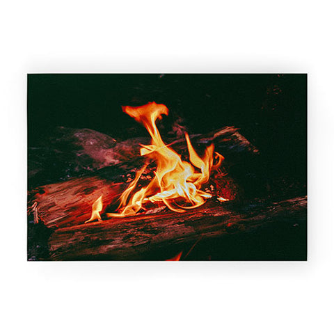 Hannah Kemp Campfire Welcome Mat