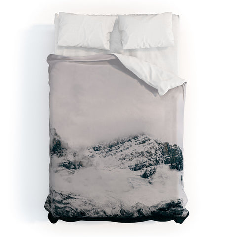 Hannah Kemp Canadian Rockies Duvet Cover