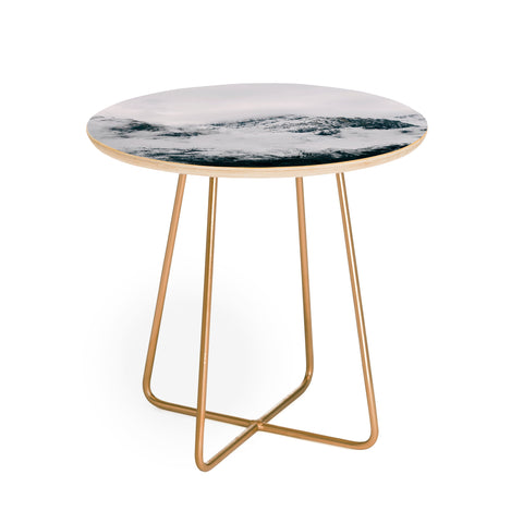 Hannah Kemp Canadian Rockies Round Side Table