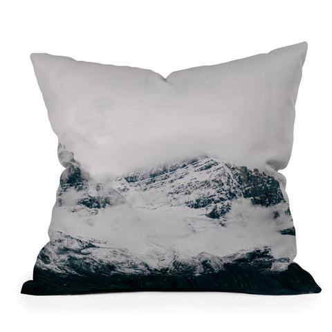 Hannah Kemp Canadian Rockies Throw Pillow