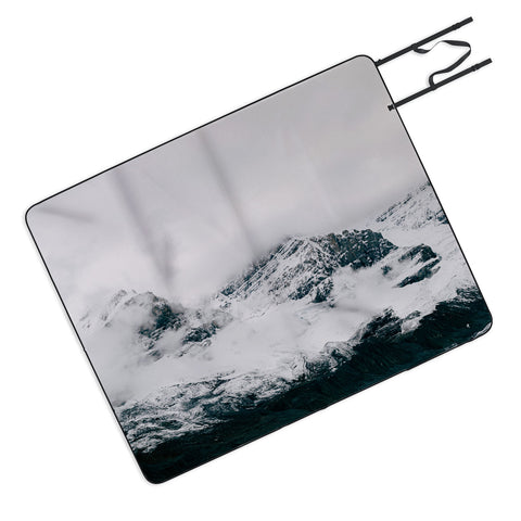 Hannah Kemp Canadian Rockies Picnic Blanket