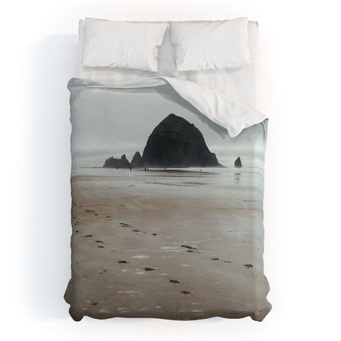Hannah Kemp Cannon Beach Oregon Duvet Cover
