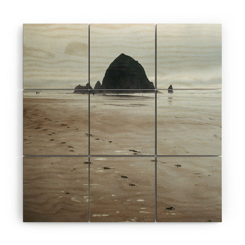 Hannah Kemp Cannon Beach Oregon Wood Wall Mural