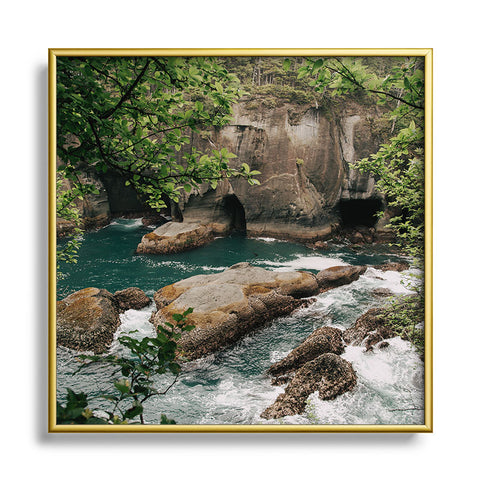 Hannah Kemp Cape Flattery Square Metal Framed Art Print