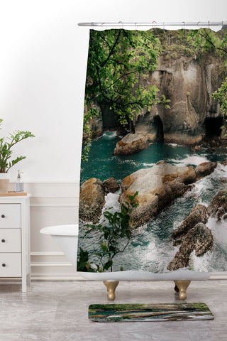 Hannah Kemp Cape Flattery Shower Curtain And Mat