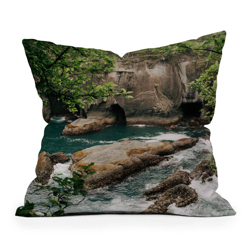 Hannah Kemp Cape Flattery Outdoor Throw Pillow