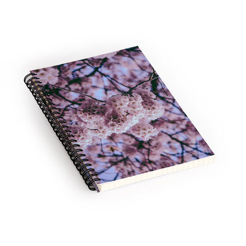 Hannah Kemp Cherry Blossoms Photo Spiral Notebook