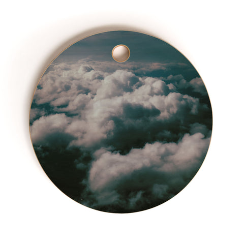 Hannah Kemp Cloudy Memories Cutting Board Round