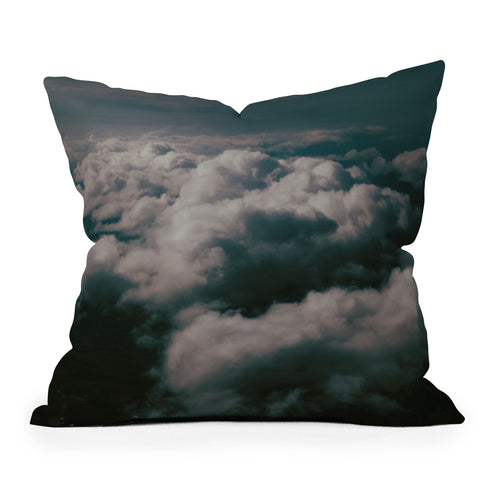 Hannah Kemp Cloudy Memories Outdoor Throw Pillow