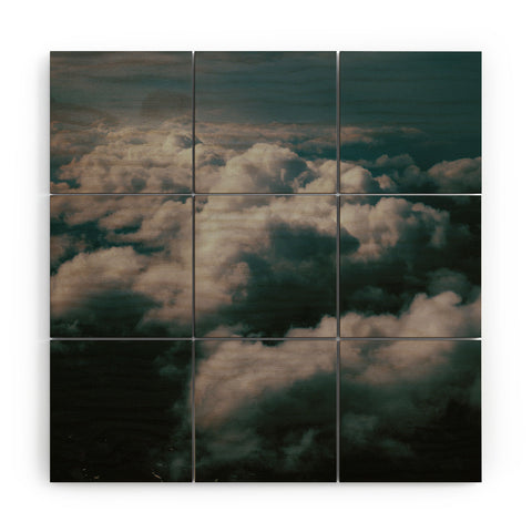 Hannah Kemp Cloudy Memories Wood Wall Mural