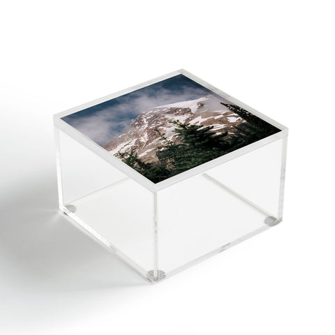 Hannah Kemp Cloudy Rainier Acrylic Box