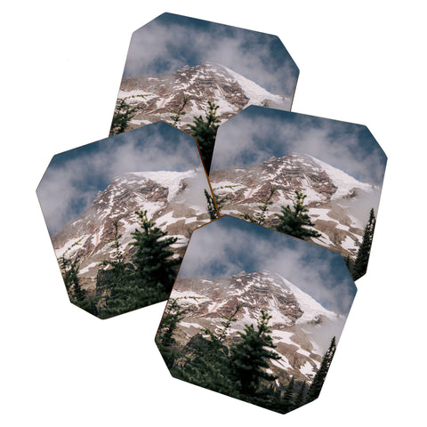 Hannah Kemp Cloudy Rainier Coaster Set