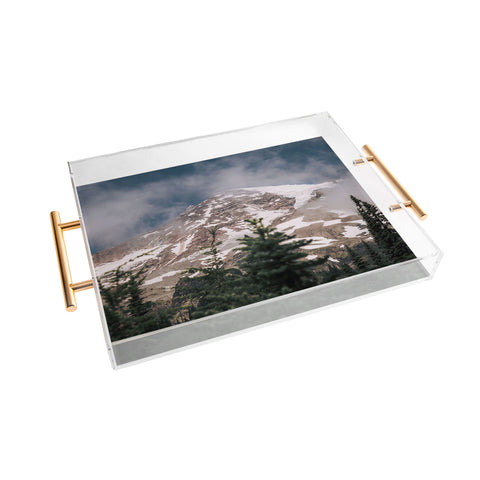 Hannah Kemp Cloudy Rainier Acrylic Tray