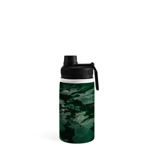 Hannah Kemp Clovers Nature Photo Water Bottle