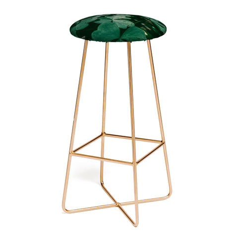Hannah Kemp Clovers Nature Photo Bar Stool