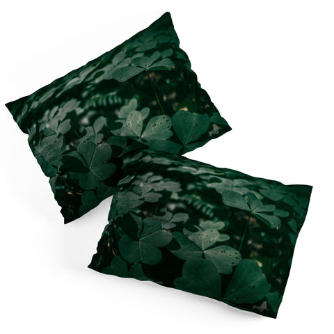 Hannah Kemp Clovers Nature Photo Pillow Shams