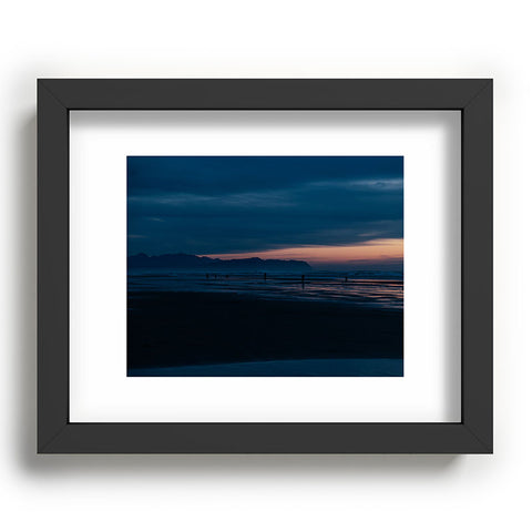 Hannah Kemp Coastal Blue Hour Recessed Framing Rectangle