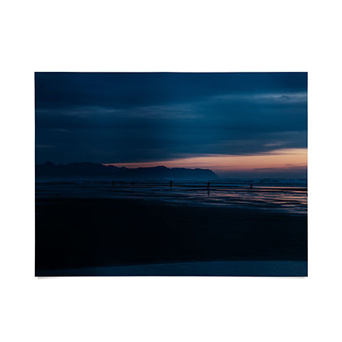 Hannah Kemp Coastal Blue Hour Poster