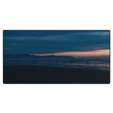 Hannah Kemp Coastal Blue Hour Desk Mat