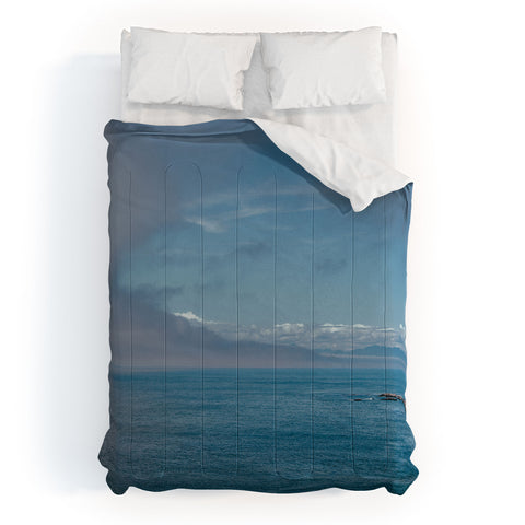 Hannah Kemp Coastal Clouds Moving In Comforter