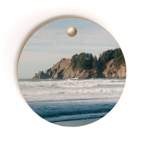 Hannah Kemp Coastal Cutting Board Round