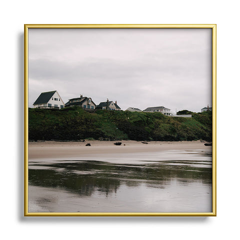 Hannah Kemp Coastal Homes Square Metal Framed Art Print