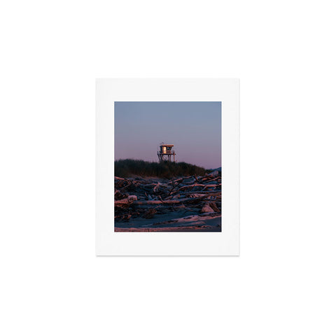 Hannah Kemp Coastal Lookout Art Print