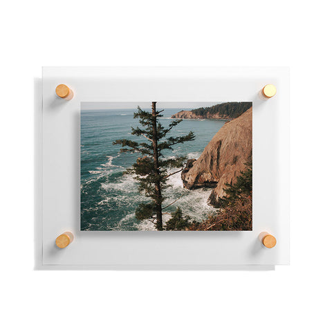 Hannah Kemp Coastal Oregon Floating Acrylic Print
