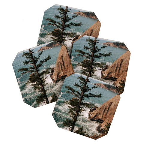 Hannah Kemp Coastal Oregon Coaster Set
