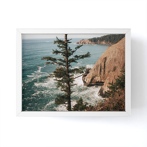 Hannah Kemp Coastal Oregon Framed Mini Art Print