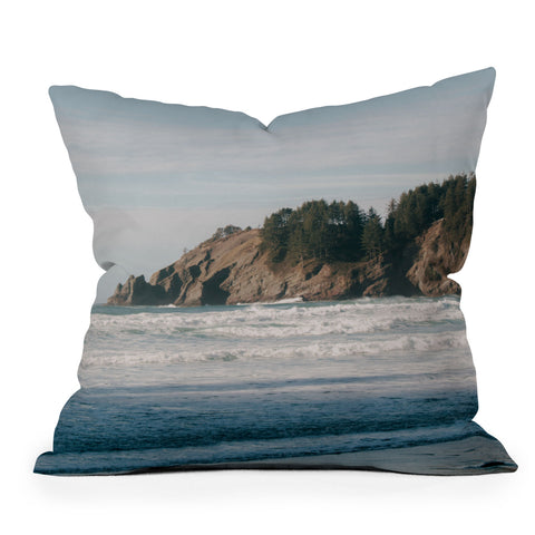 Hannah Kemp Coastal Outdoor Throw Pillow