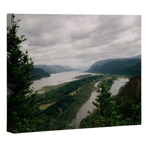 Hannah Kemp Columbia River Gorge Art Canvas