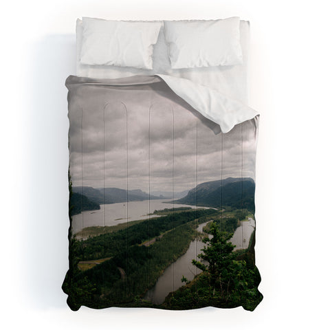 Hannah Kemp Columbia River Gorge Comforter