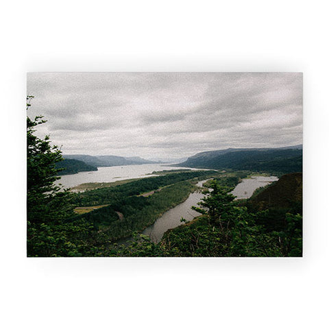 Hannah Kemp Columbia River Gorge Welcome Mat